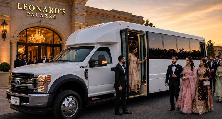 Mini Bus Wedding Transportation
