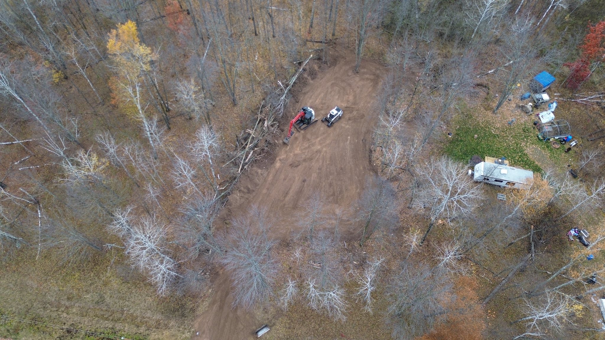 Land clearing services after picture in Sandstone, MN