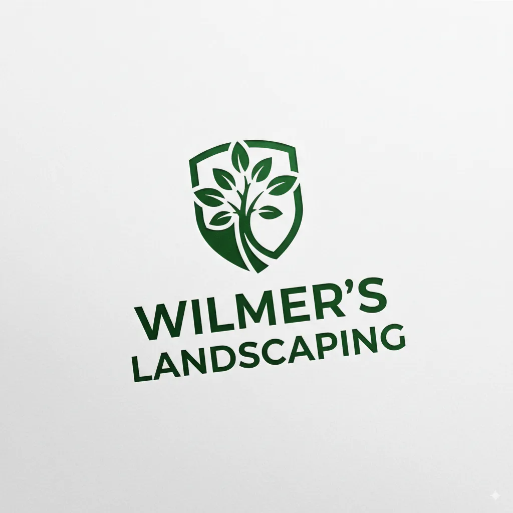 Custom-built wooden deck and stone patio by Wilmer's Landscaping in KS & MO