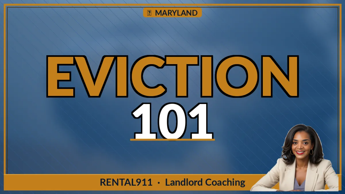 Failure to Pay Rent in Maryland: The 7-Step Timeline Every Southern Maryland Landlord Must Know