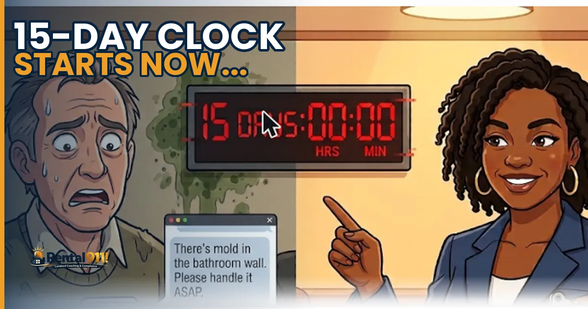 The Maryland Tenant Mold Protection Act: Your 15-Day Clock Starts the Moment Your Tenant Reports Mold