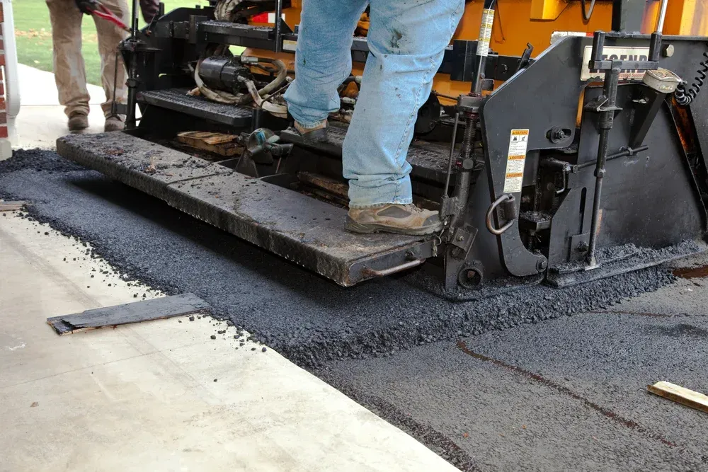 New asphalt installation for driveways and parking lots — built to handle Maine winters and last for years.