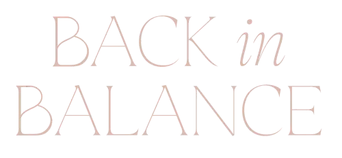 Back in Balance Health - Dr. Anjali Agrawal - Move Well, Eat Well, Live Well - Bay Area Chiropractor and Functional Medicine Practitioner