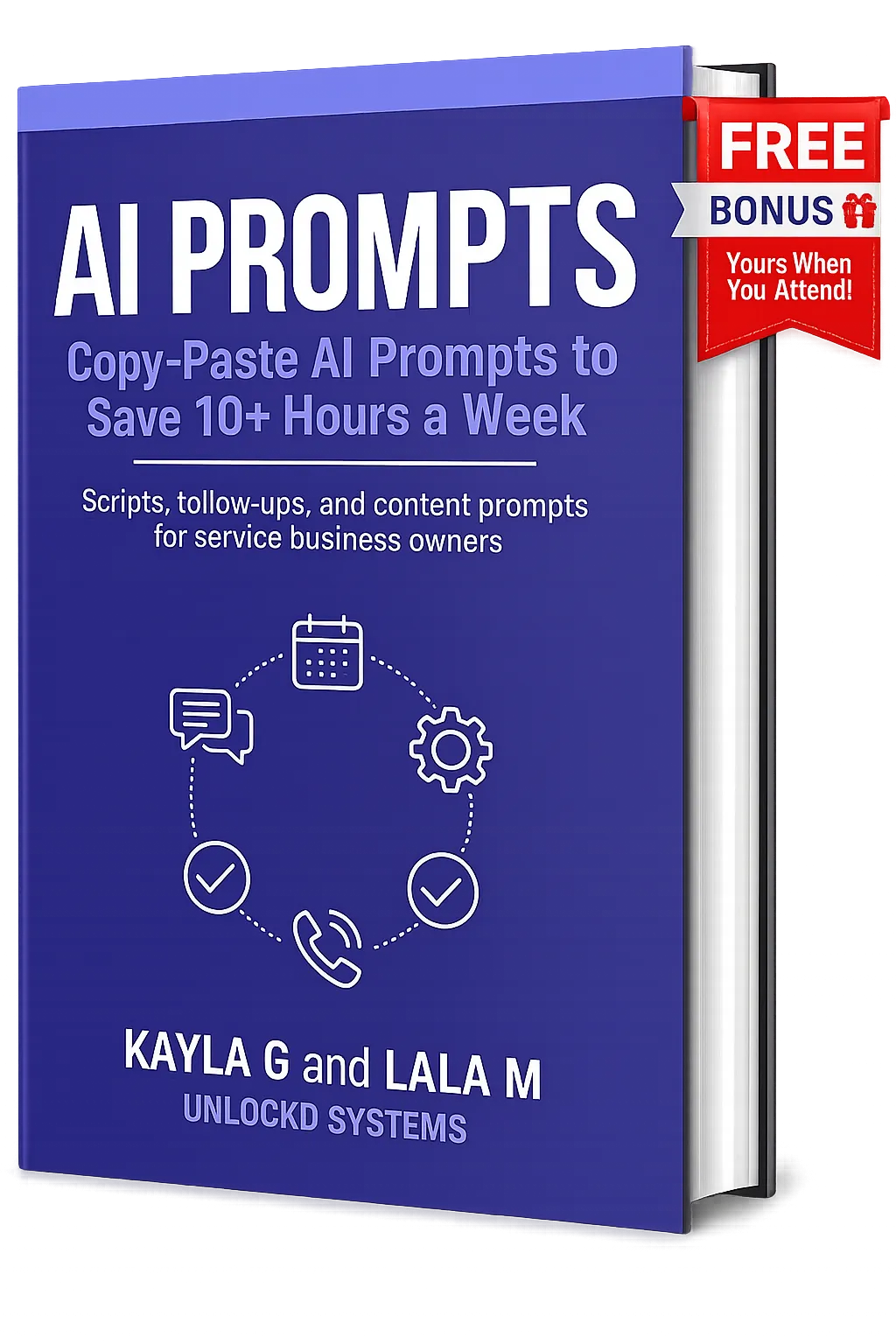 Unlockd Systems Free Webinar - AI Systems for Service Business Owners to Save 10+ Hours a Week