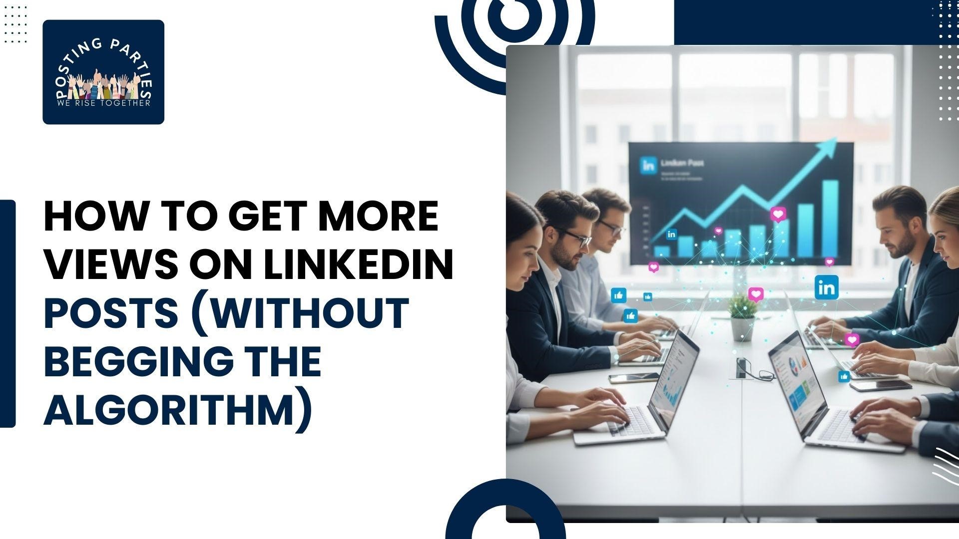 How to Get More Views on LinkedIn Posts & Grow Fast