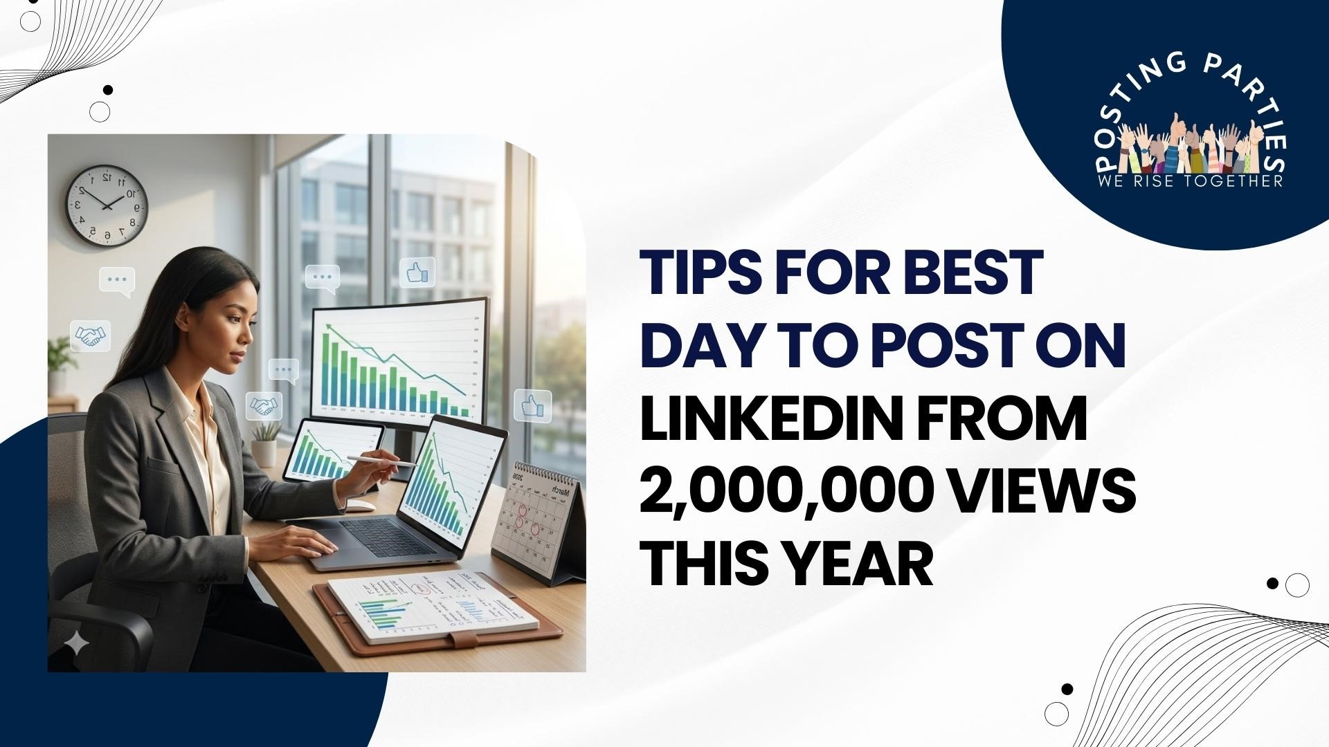 Tips For Best Day To Post On LinkedIn From 2,000,000 Views This Year