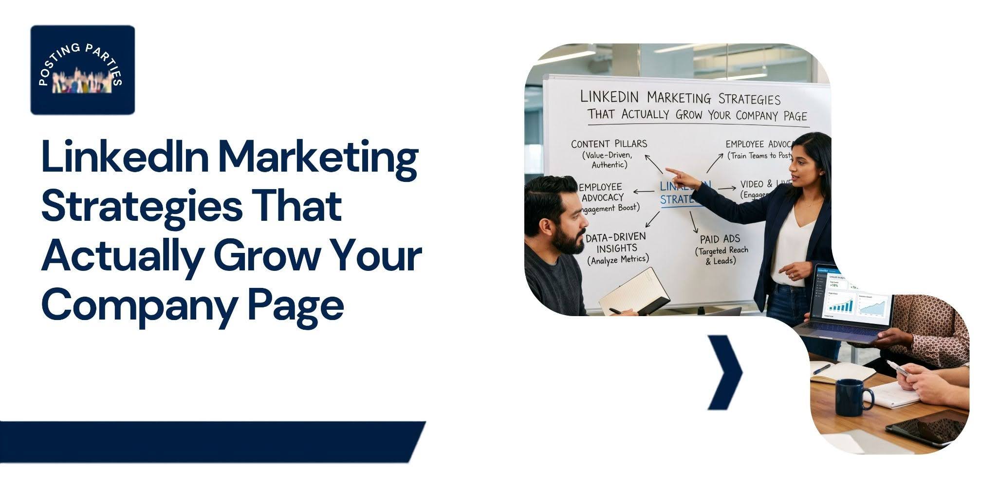 LinkedIn Marketing Strategies That Actually Grow Your Company Page