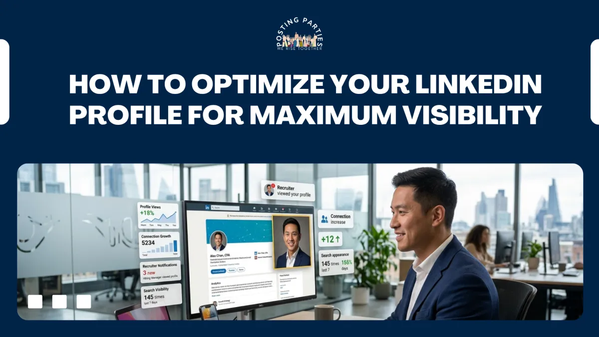 How to Optimize Your LinkedIn Profile for Maximum Visibility infographic
