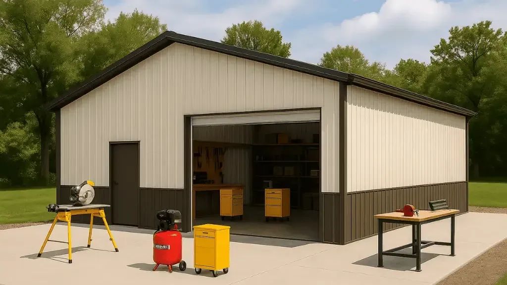 Durable pre-engineered metal building designed by Bartlesville Metal Building