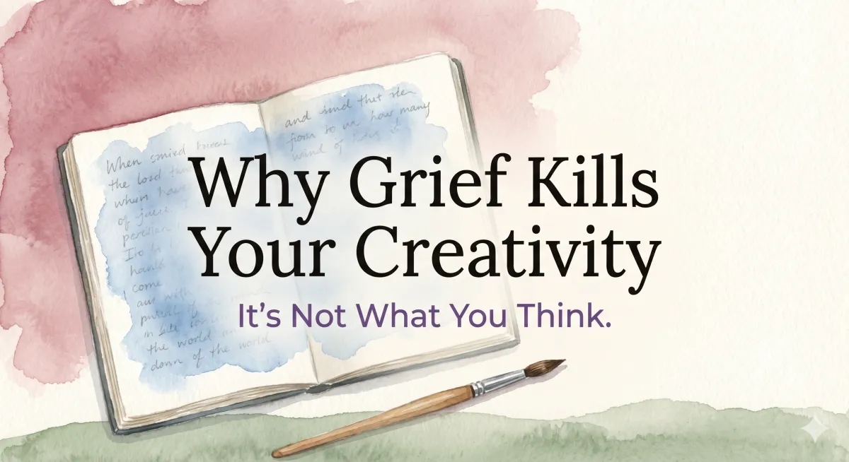 When Grief Steals Your Creativity — And How to Find Your Way Back