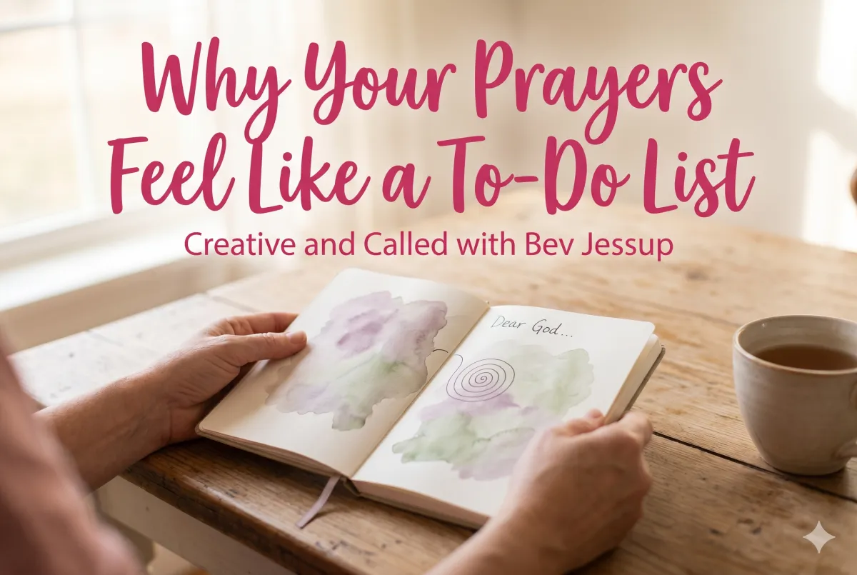 Why Your Prayers Feel Like a To-Do List (And How Doodling Changes That)