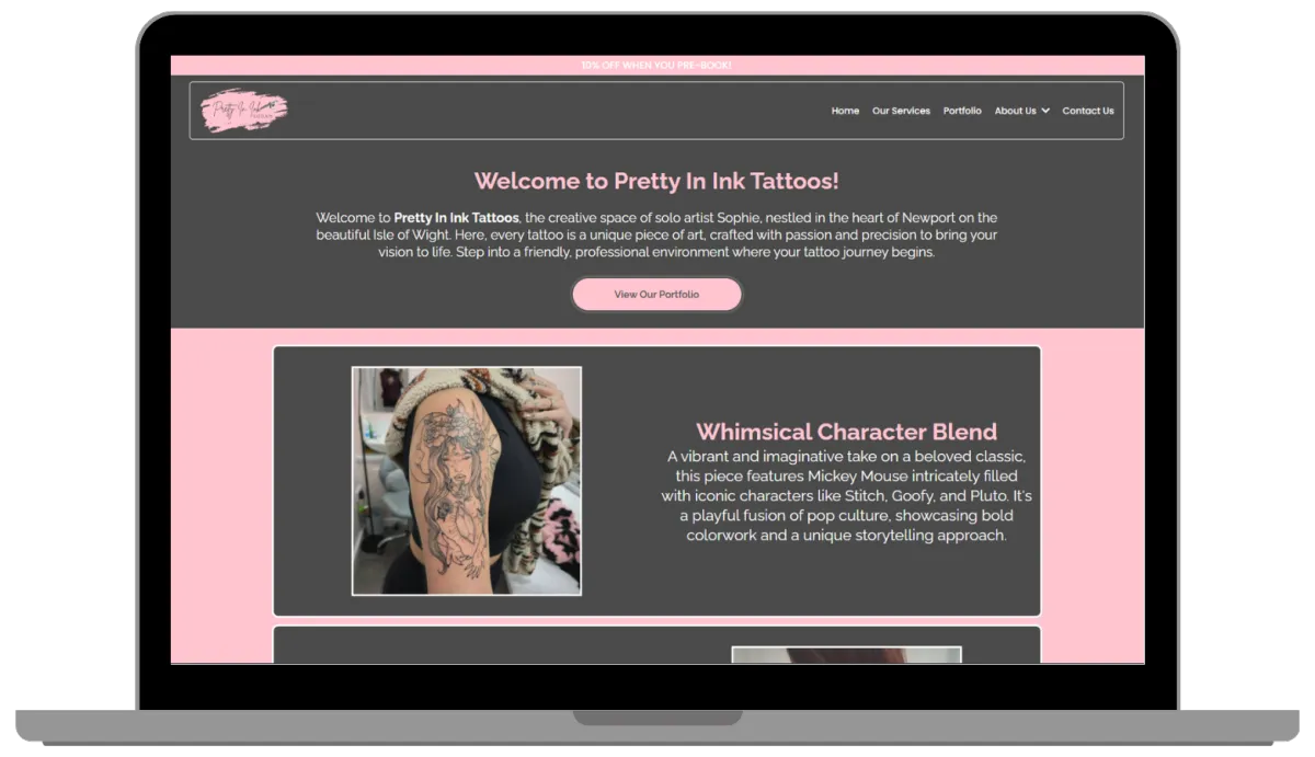 Pretty In Ink Tattoos