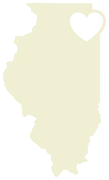 Illinois state silhouette