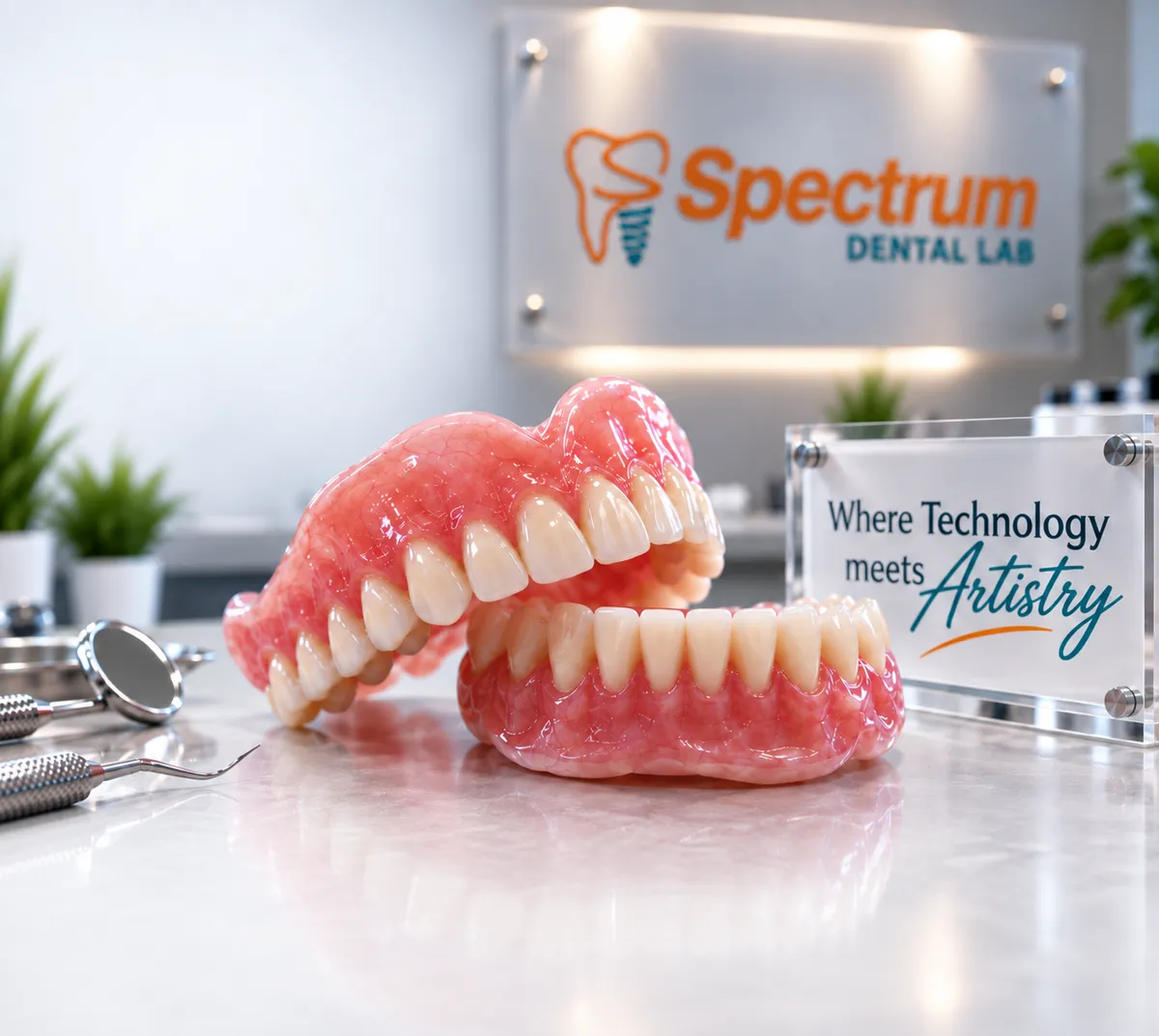 High-Strength Acrylic Dentures