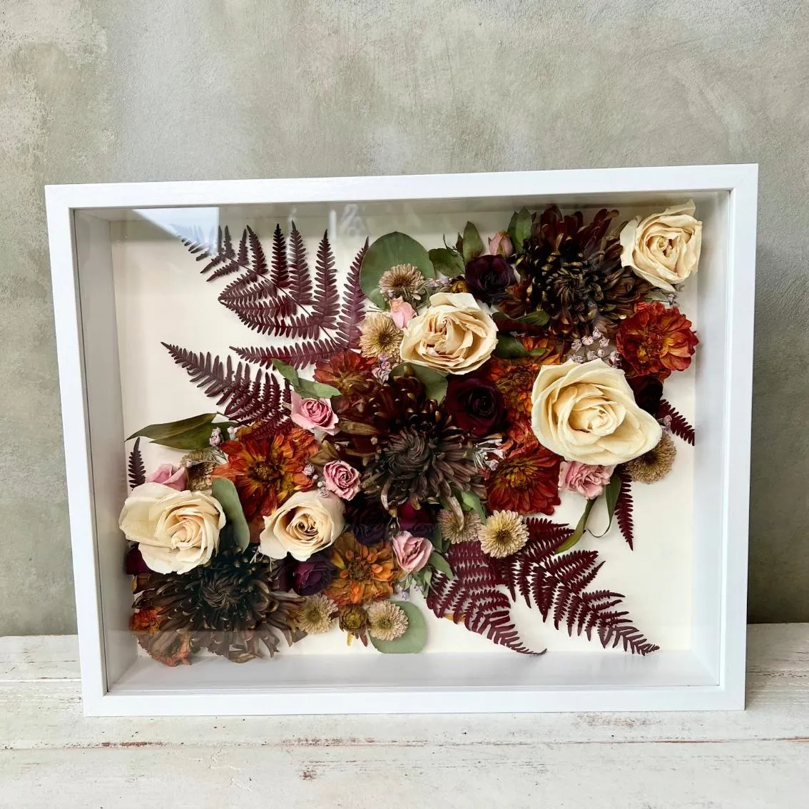 Flowers Preserved in Resin