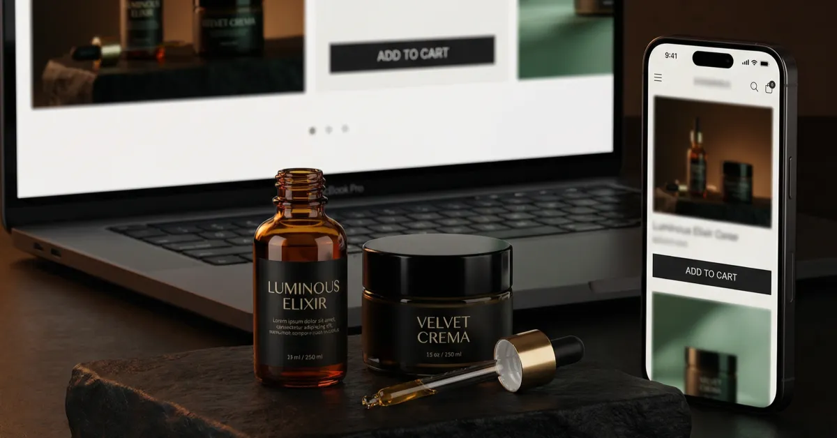 Premium lifestyle ecommerce layout