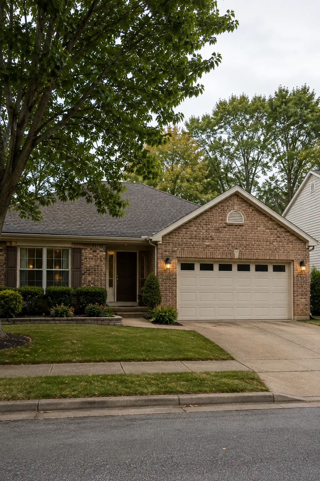Standard St. Louis residential exterior architecture
