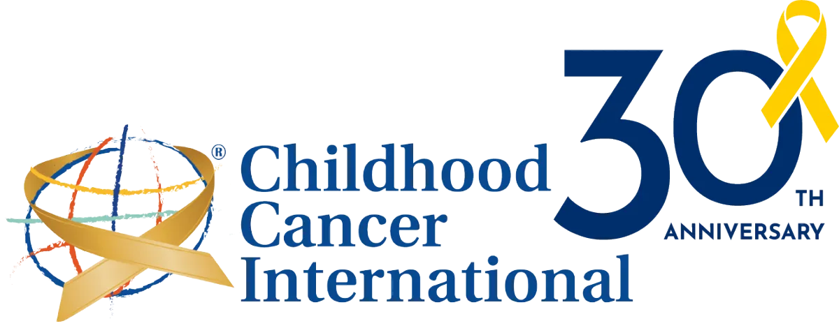 Logo Childhood Cancer International CCI LATAM 30 años