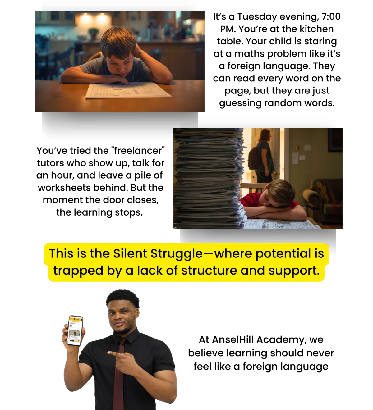 Child Academy Struggle