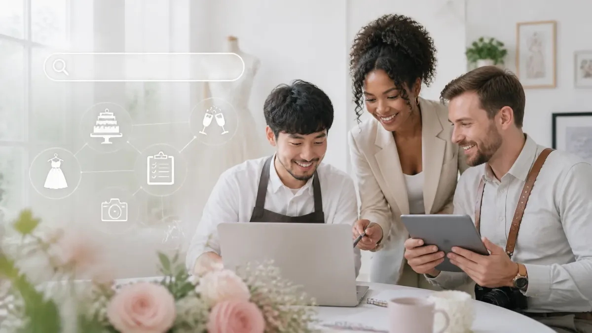 How to Get Your Wedding Business Found in AI Search Before Your Competitors