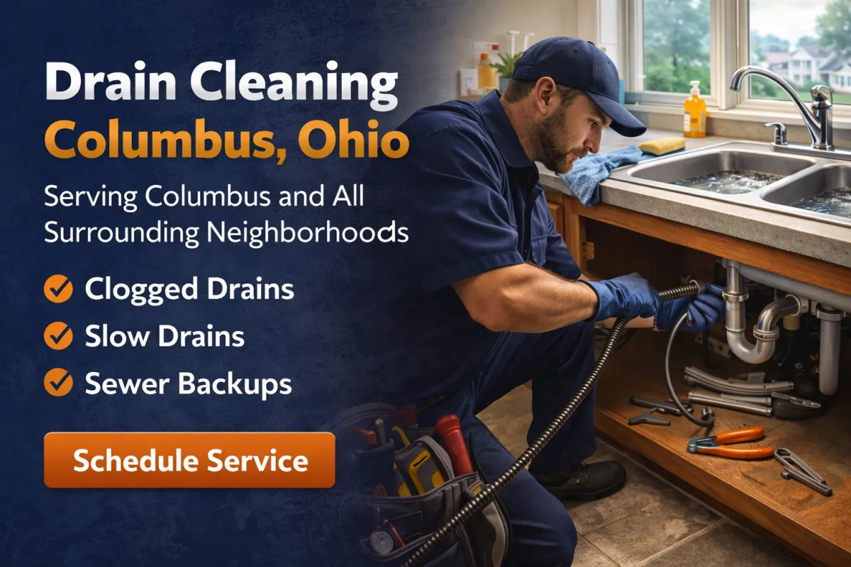 drain cleaning contractor cleaning sink drain