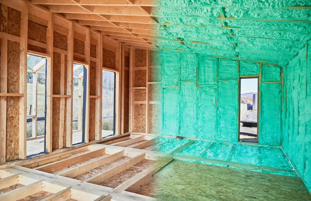 Insulated Suspended Floor