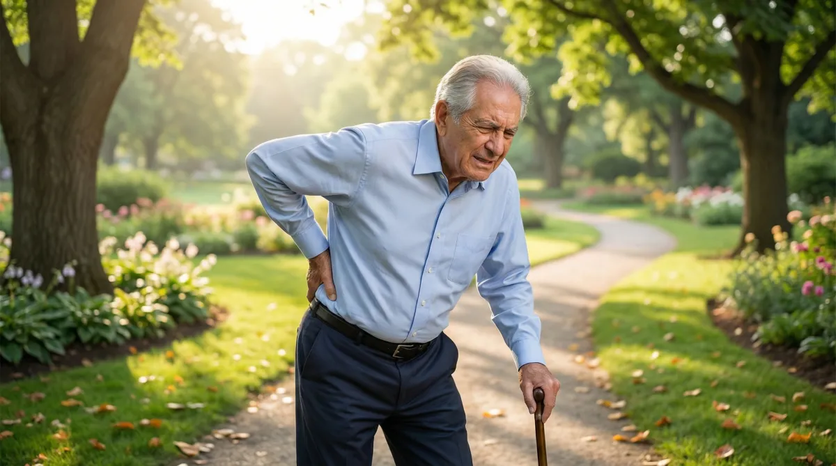 a person in a white coat
