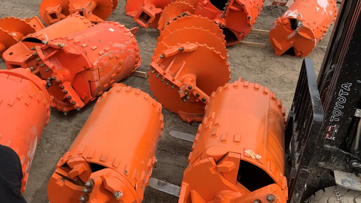 Drilling buckets from Drill Hub