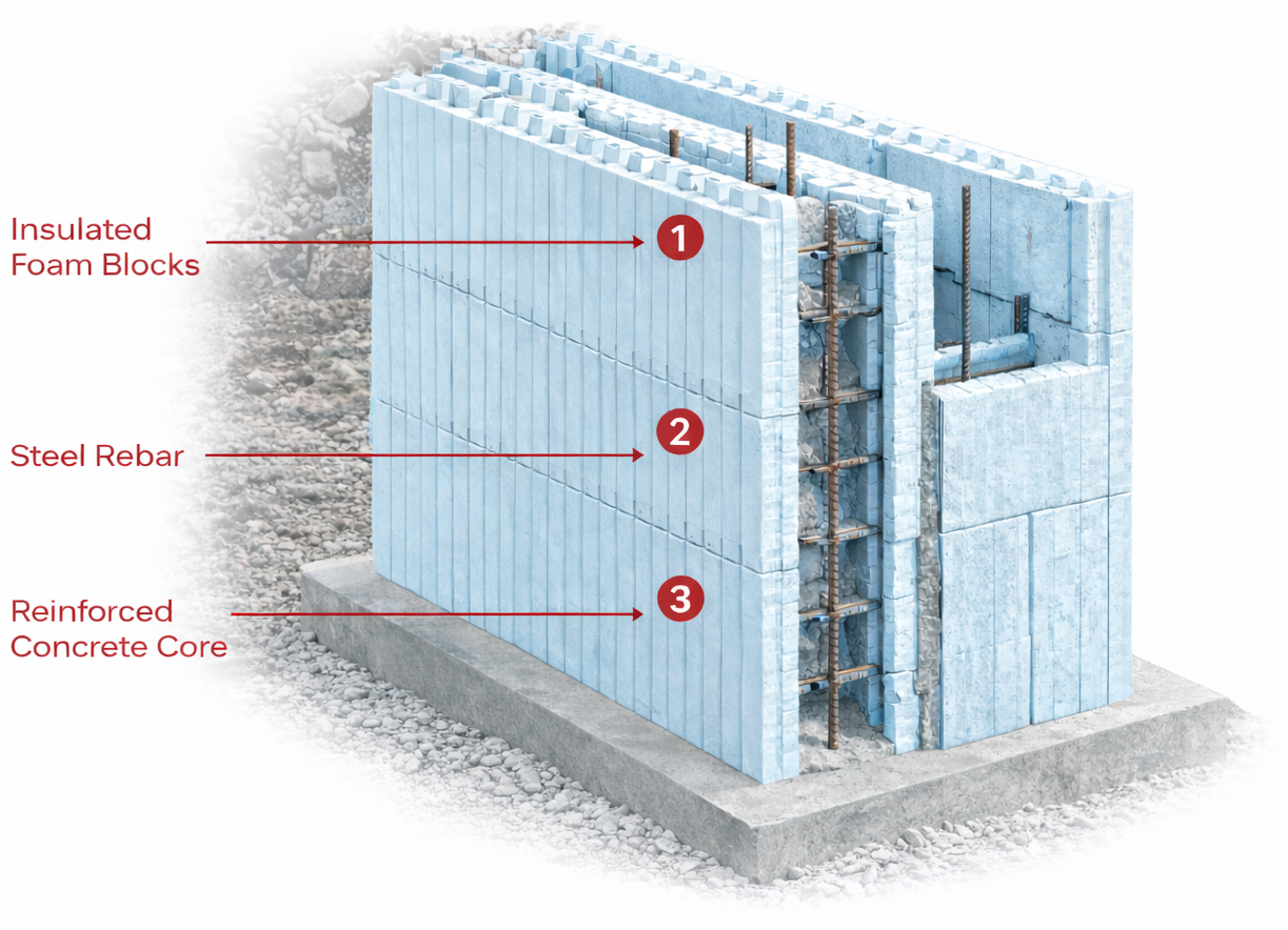 ICF Construction Visual