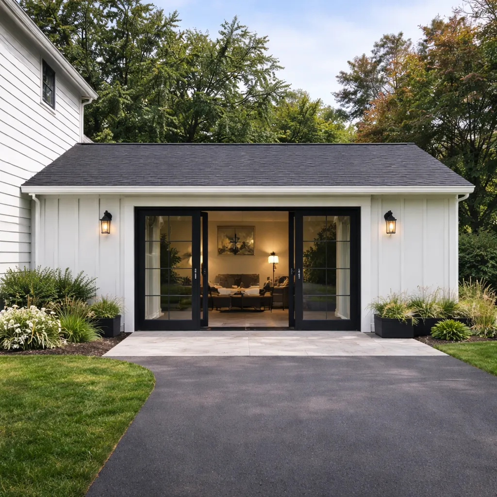 ICF Constructed Garage Converted ADU