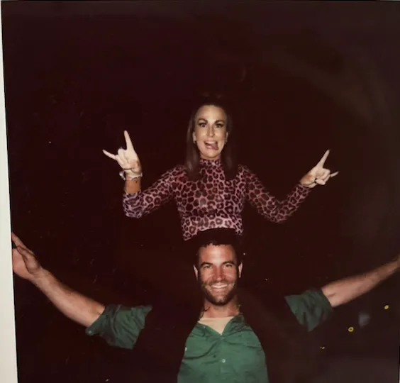 Tradie couple celebrating