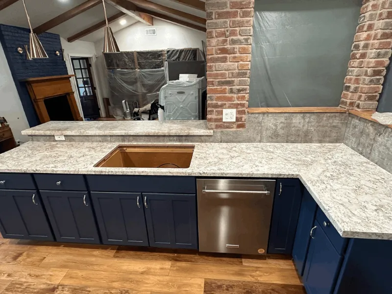 Laminate Countertop Installation in 