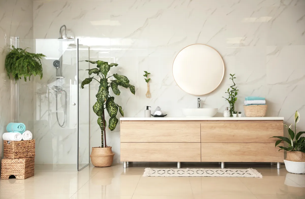 Stunning modern bathroom