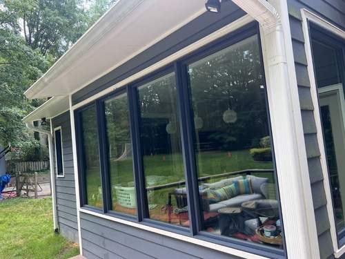 Clear streak-free glass windows Henrico
