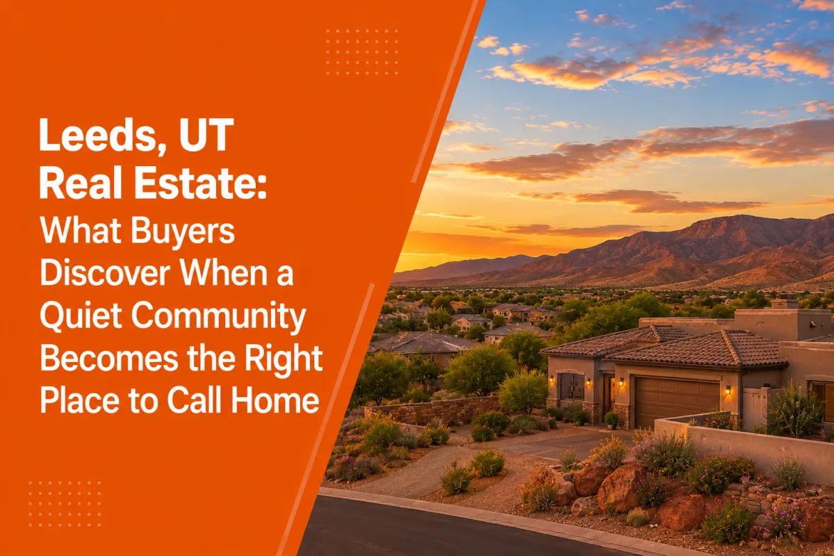 Leeds UT real estate and homes for sale