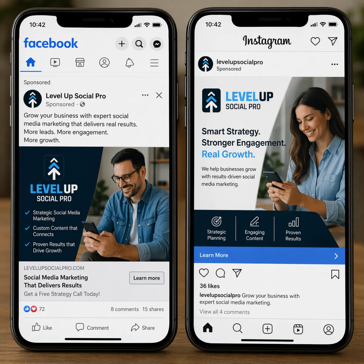 Technical tracking setup for Facebook campaigns