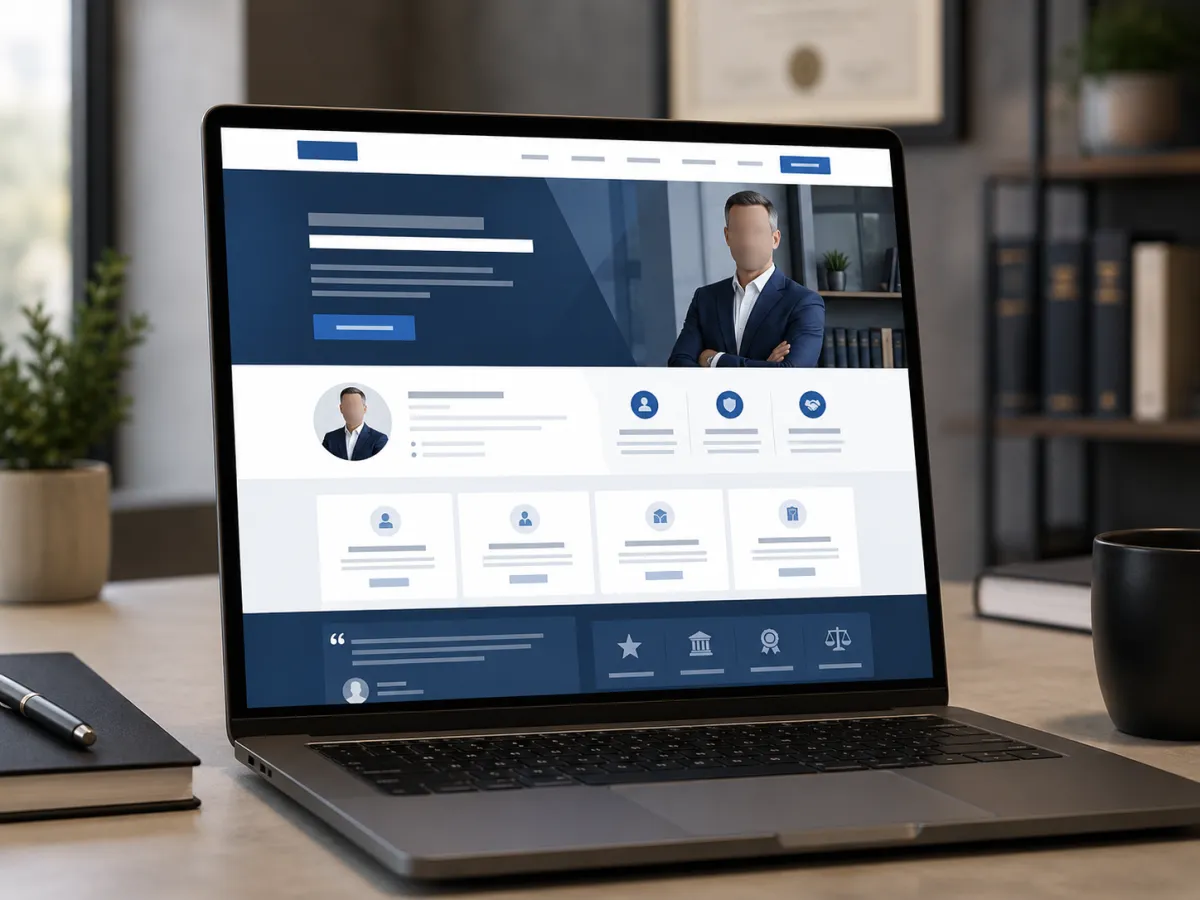 Local Authority Website Mockup