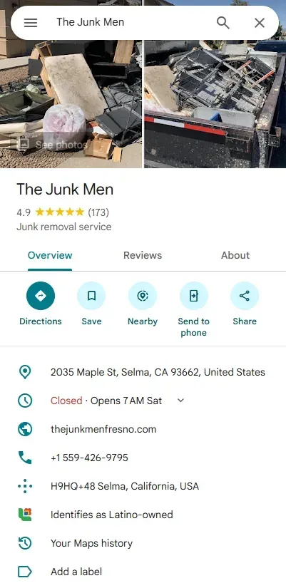 Example of a highly optimized, engaging profile