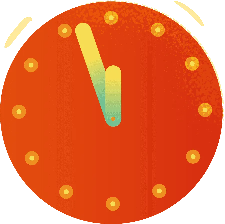 Reloj ilustrado