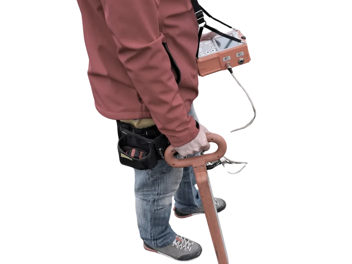 csőtöréslinika közműhálózat vizsgálat, kültéren