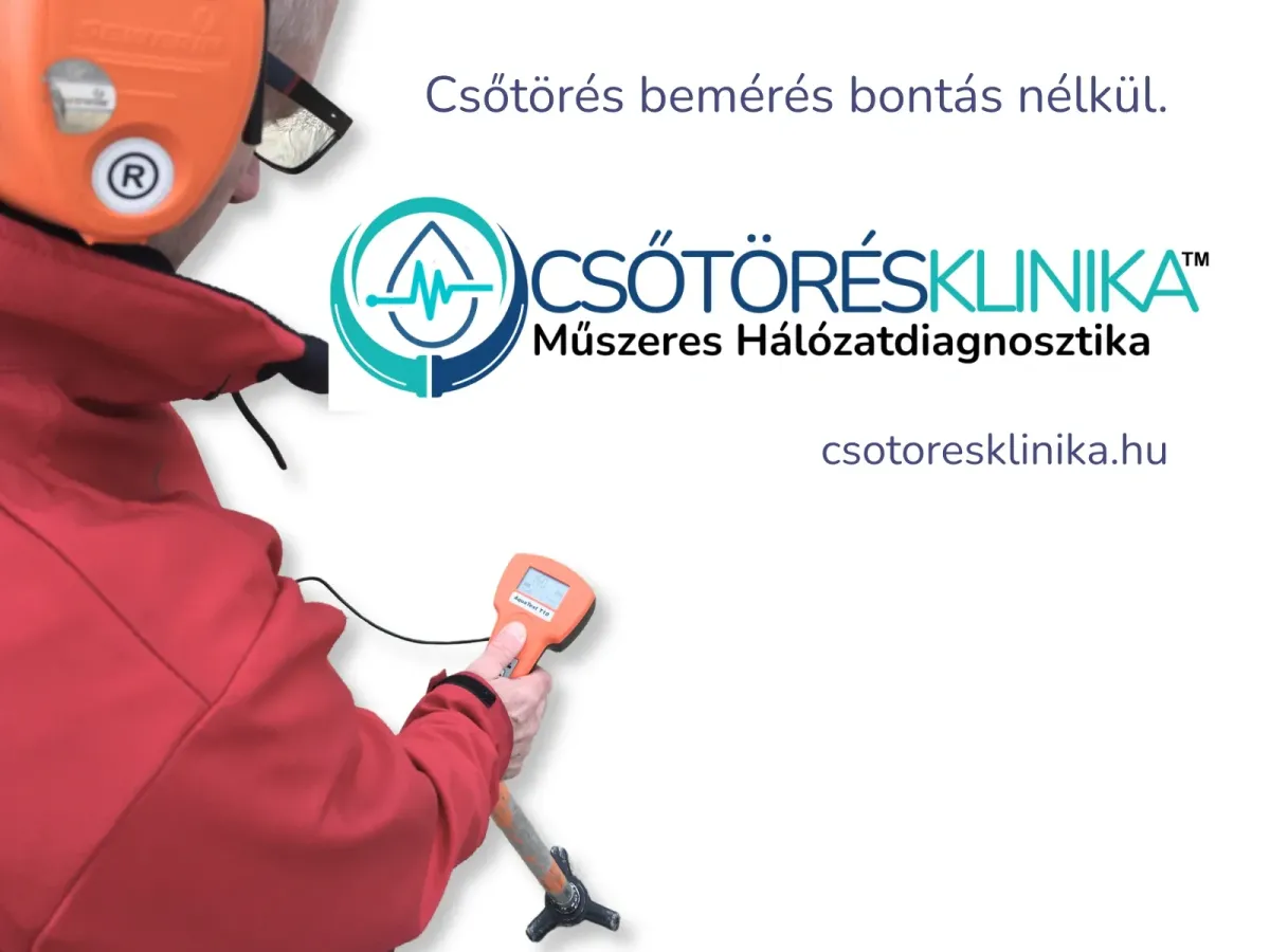 Dancs Gyula, műszeres hálózatdiagnosztikai technológus, a Csőtörésklinika alapítója.