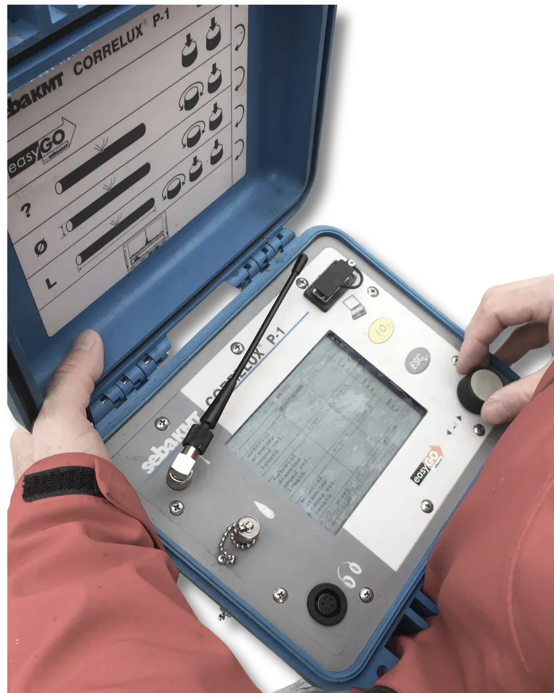 Korrelátoros vizsgálat kültéri hálózaton, többpontos szivárgásbemérés