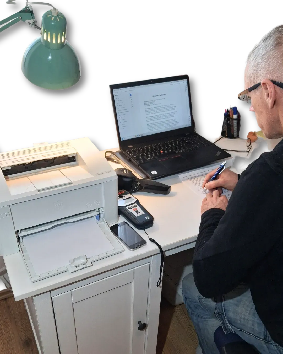 Biztosítói ügyintézéshez használható jegyzőkönyv részlet, hivatkozásokkal.