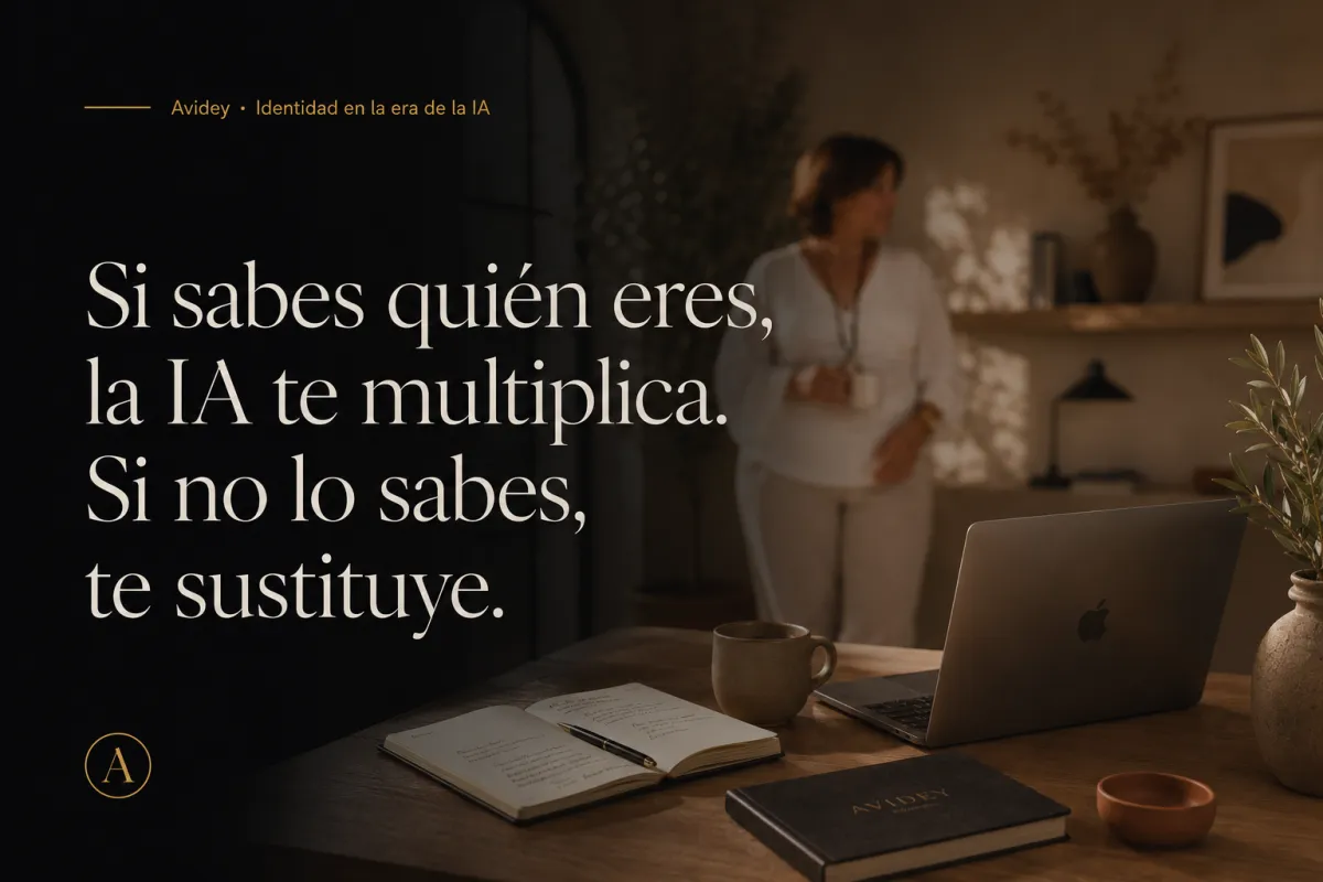 Si sabes quién eres, la IA te multiplica