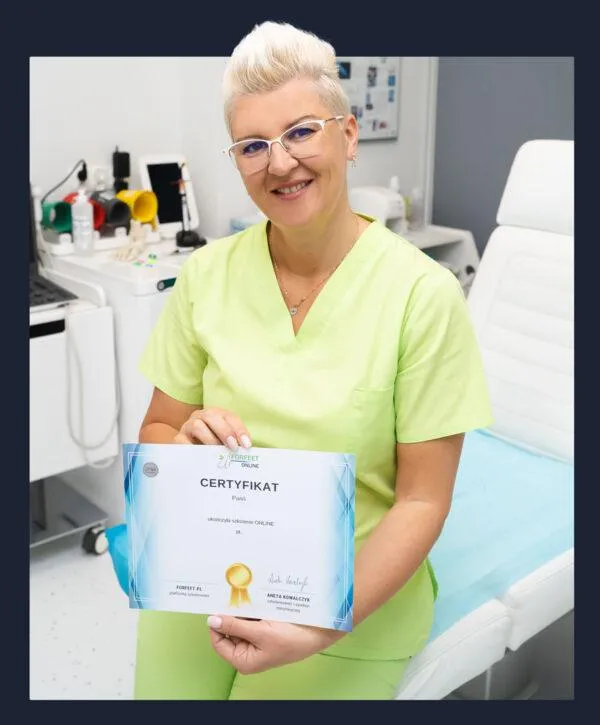 Aneta Kowalczyk z certyfikatami
