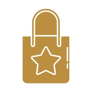 Shopping bag icon
