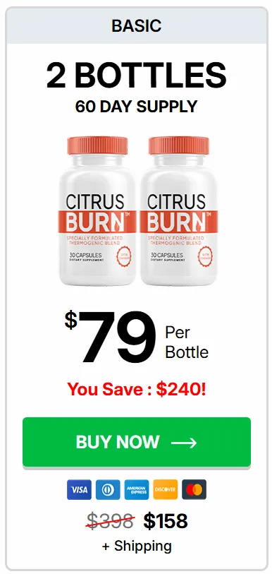 citrusburn 2 bottle