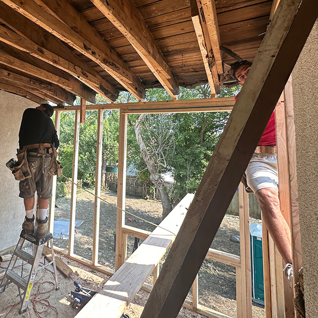 CNW Working on rehab project