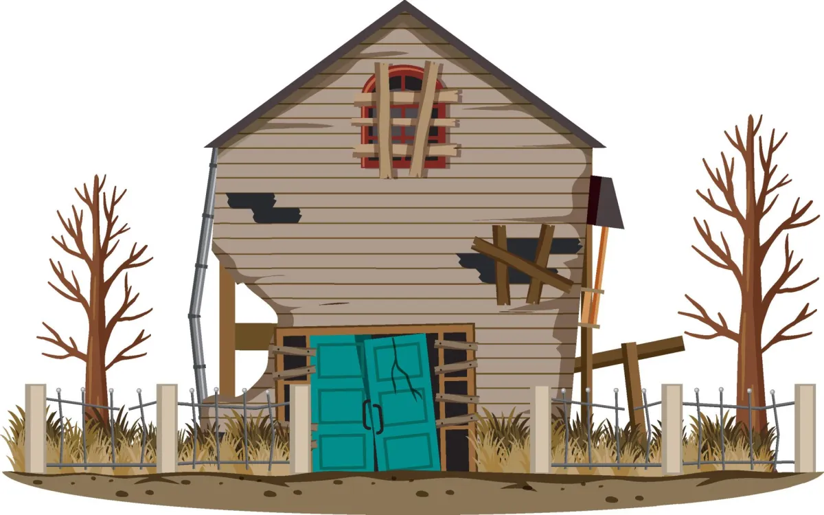 Image distressed home