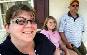 a lady client that left a review